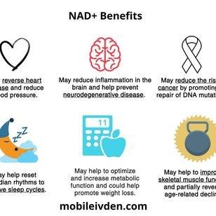 Many benefits of NAD.