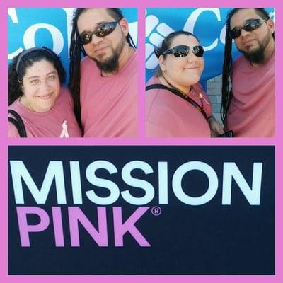 I Kan Support Staff at Mission Pink event. Breast Cancer Awareness.