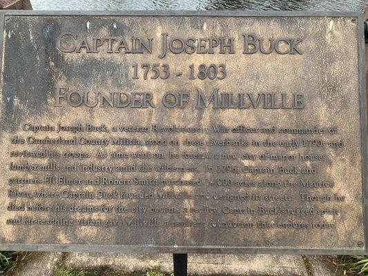 He founded Millville.