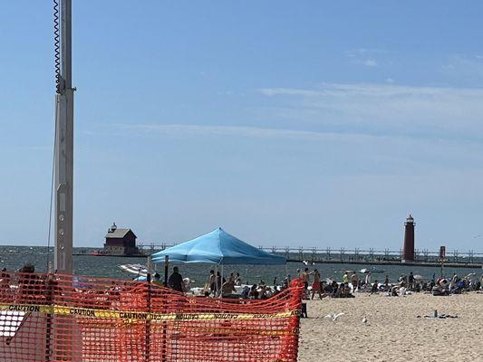 View of the lighthouse