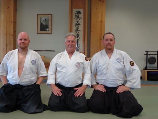 Sensei Paul, Sensei Gallo, Sensei Tom.