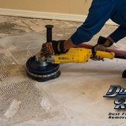 Dust free tile removal equipment