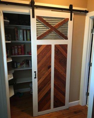 New pantry door