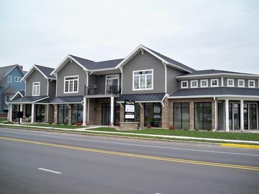 Parking available on street in front or in lot behind the building.