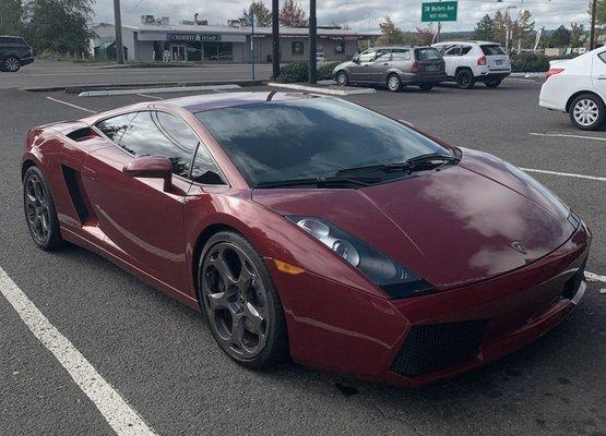 A clients Lamborghini Gallardo