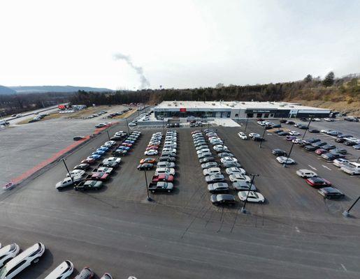 A birds-eye view of W&L Nissan