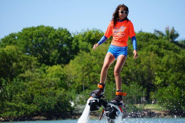 Flyboard only at Aquajet Miami! Easy, safe and fun for everyone!