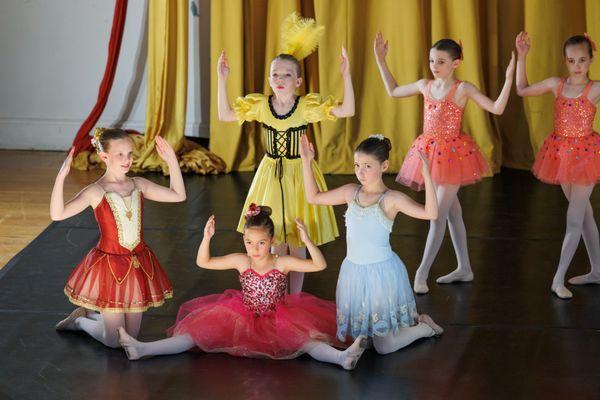 Students of The Berwyn Ballet School at the TBBS Spring Showcase 2023 performance.