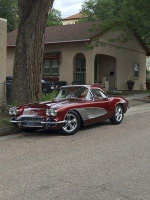 1961 Corvette completed by Premier Hot Rods LLC in 2019