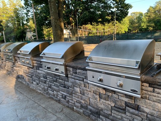 Beautiful new gas grills!