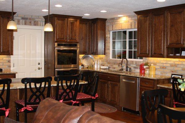 kitchen remodel completion photo  #2