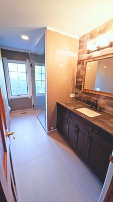 Bathroom remodel