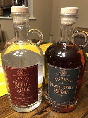 Apple Jack and Maple Syrup Brandy