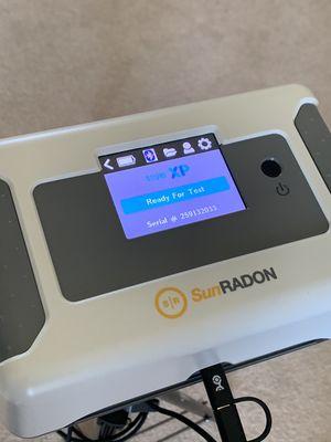 Continuous Radon Monitoring as part of a Radon Study and Indoor Air Quality Testing.