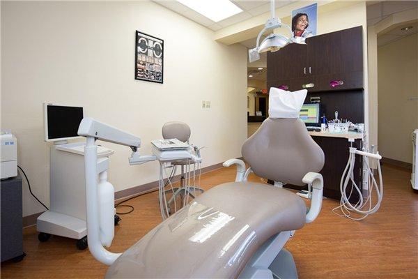 Our dental chair rooms