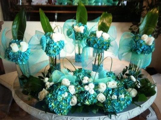 Reception centerpieces