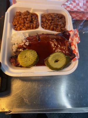 7oz Smoked Prime Brisket BBQ Baked Beans