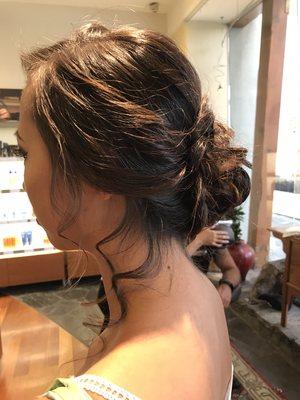 Prom updo