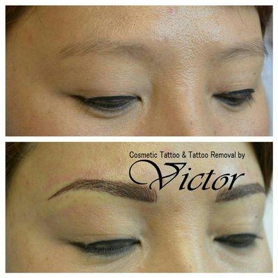 Microblading Eyebrow Tattoo