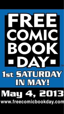 Today is free comic book day!!! Stop on by