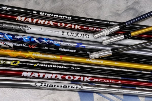 We stock an extensive selection of top brand shafts.