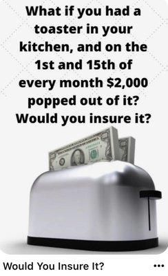 Call  us anywhere in Florida. (561)584-0732. Life & Disability insurance works!