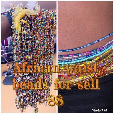 African waist beads