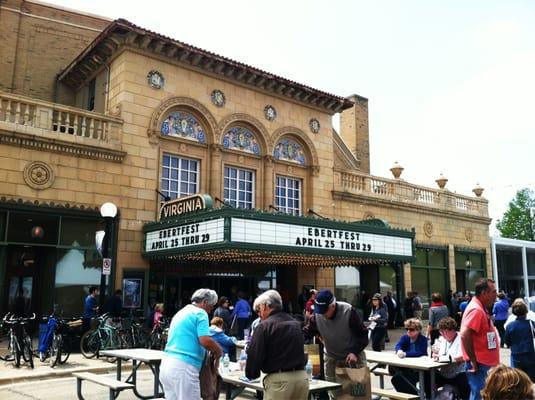 Ebertfest at the Virginia Theatre.