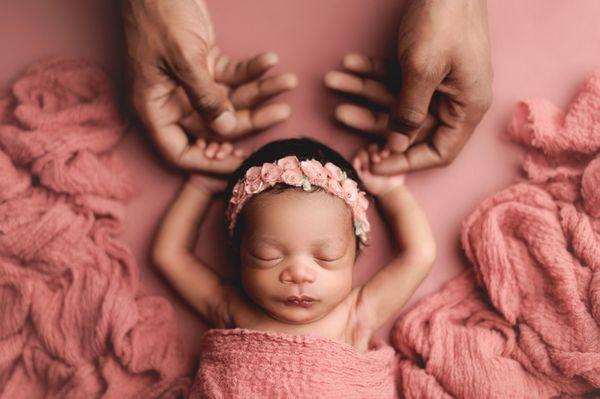 recent newborn session