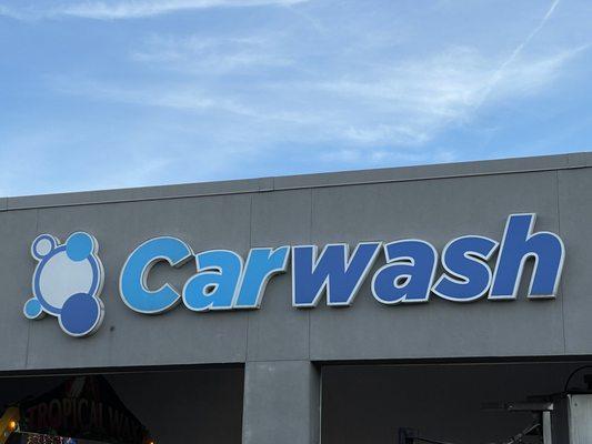 Car wash sign