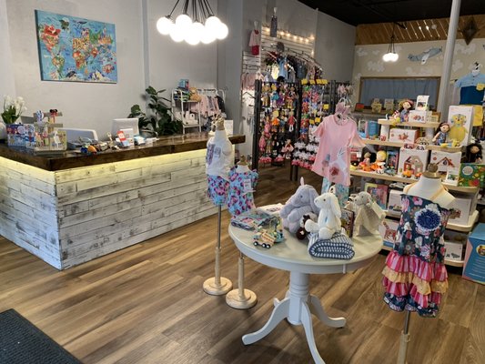 Inside little Jets boutique, first part