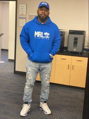 MRL HOODIE. CUSTOMER IN GEORGIA. 2021