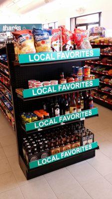 Travelers and locals love to grab our locally made favorites!