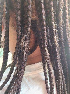 I went to BBs hair braiding and this was the outcome!