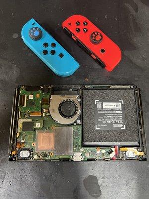 Repairing a Nintendo Switch - one of the many game consoles we repair