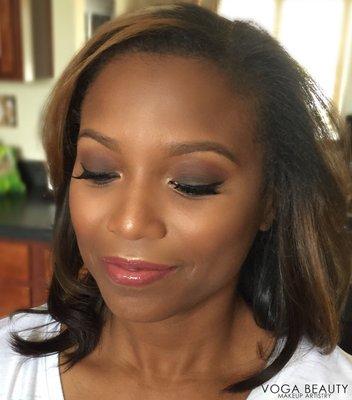 Classic soft smokey eye