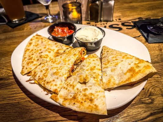 Chicken quesadillas