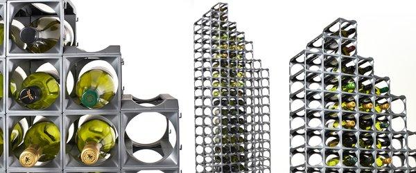 We offer StakRax wine storage shelving to maximize the number of bottles you can store in each locker.