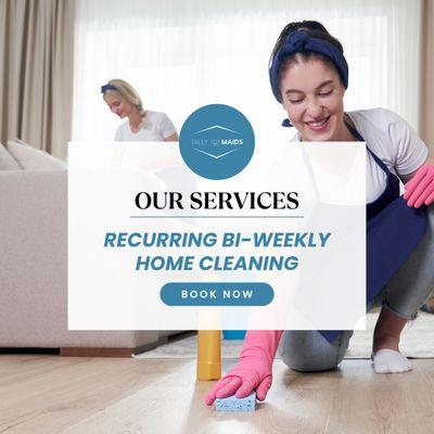 Schedule your recurring bi-weekly Home cleaning service in Tallahassee, Florida