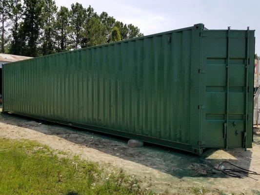 Isle of Pines Custom Painted 40' Container