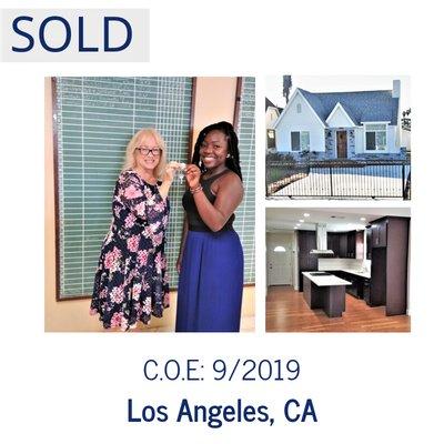 We helped Audrey purchase a beautiful home. We can help you achieve your real estate goals too, give us a call today.