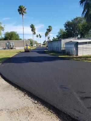 Newly Paved Roads