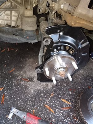 Wheel hub Replacement