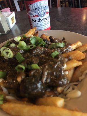 Poutine with pot roast