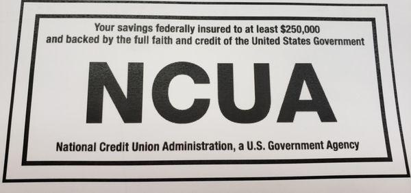 NCUA Insured