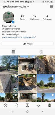 Follow us on Instagram reyeslawnservice.inc and for more pictures