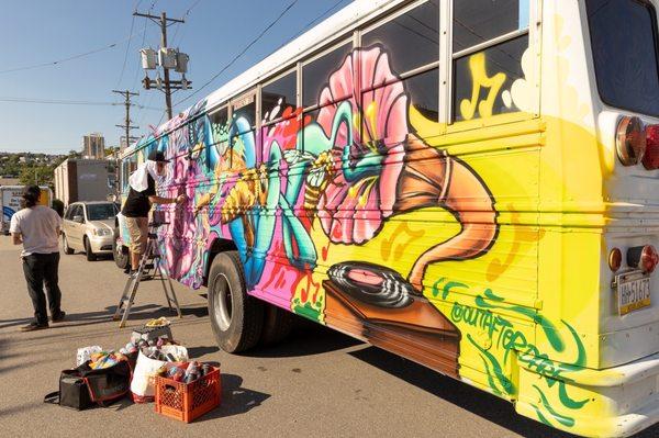 Pgh art bus