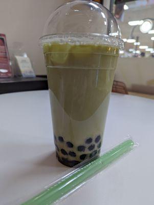 Green Jasmine Milk Tea