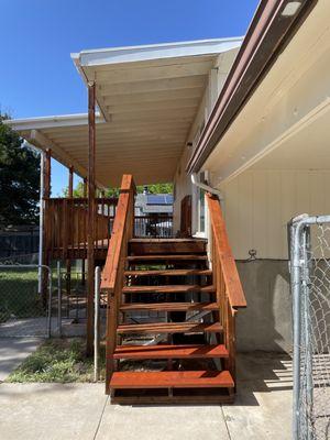 Exterior painting & deck stain