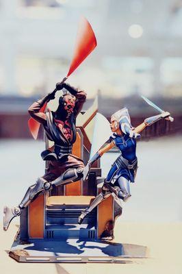 Tano vs Darth Maul